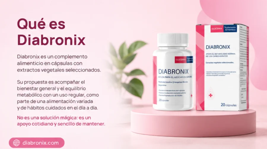 Diabronix — complemento alimenticio en cápsulas