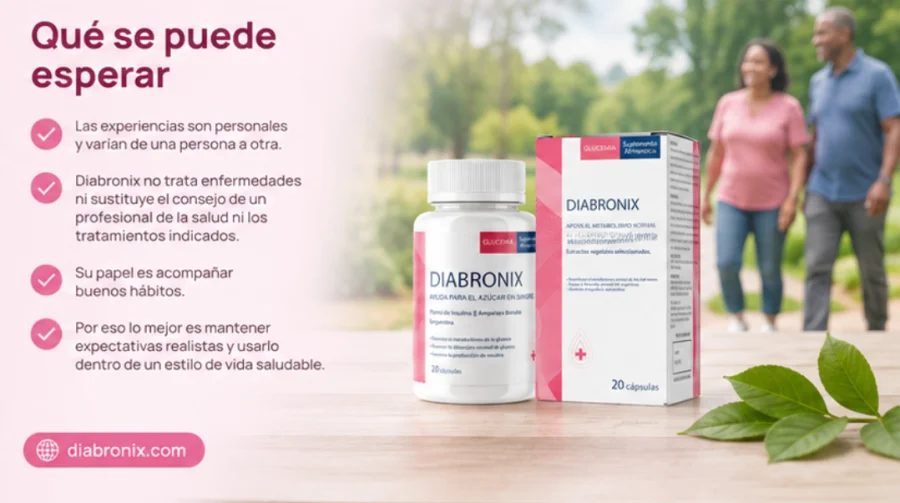Diabronix — uso regular dentro de hábitos equilibrados